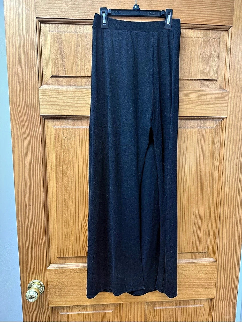 Express High Slit Maxi Skirt Black XS